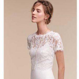 New BHLDN Wedding Dress Topper